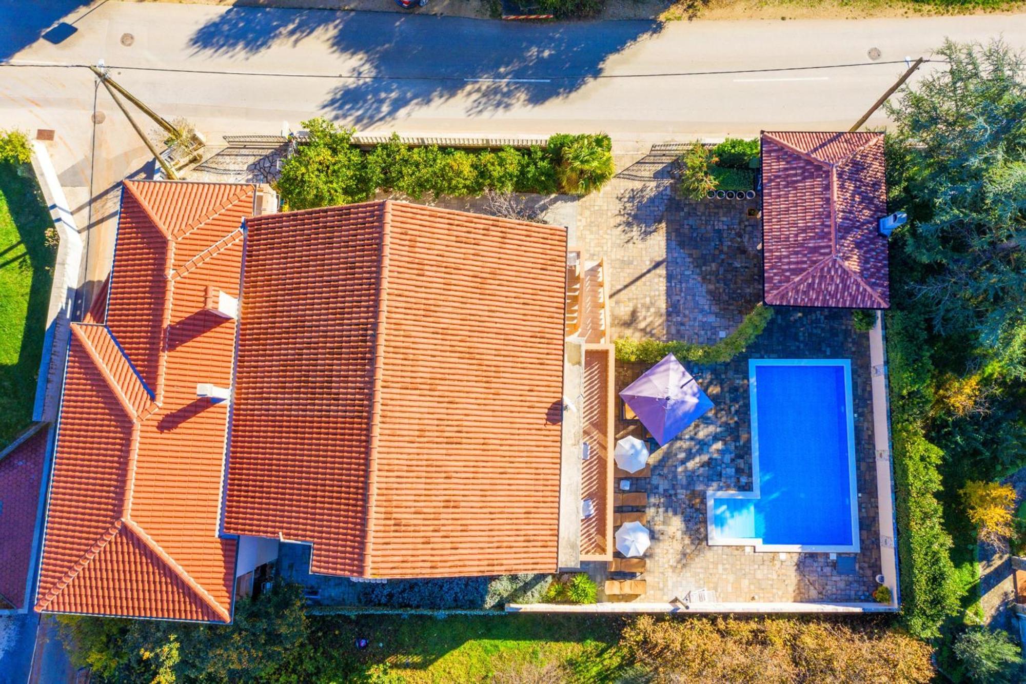 Family Friendly Pool House Ana - Happy Rentals Bibinje Εξωτερικό φωτογραφία