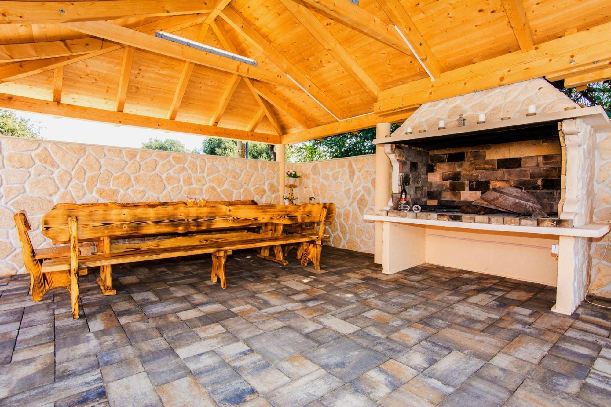 Family Friendly Pool House Ana - Happy Rentals Bibinje Εξωτερικό φωτογραφία